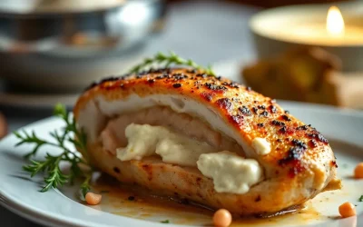 Cream Cheese Stuffed Chicken Breast