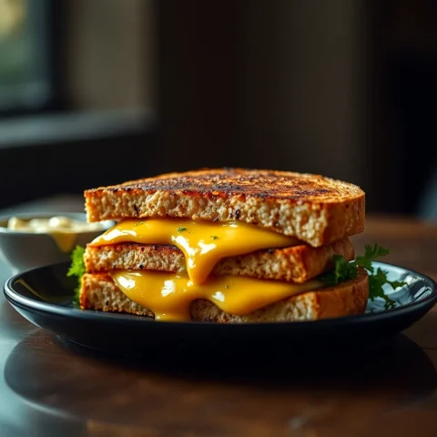 Gourmet Grilled Cheese Sandwich