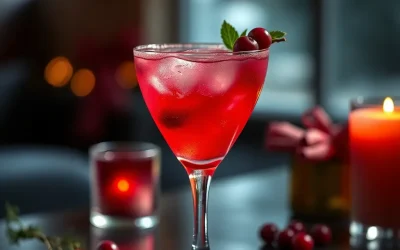 Holiday Berry Fizz