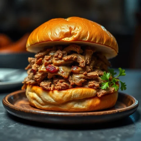 Pulled Pork Sandwich