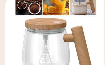 Self-Stirring Coffee Mug