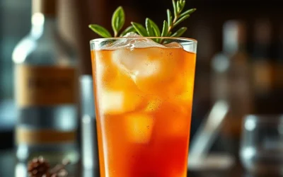 Herbal Rum Collins