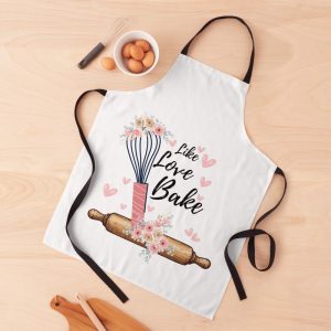 Floral Baking Love Apron