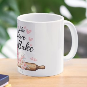 Floral Baking Love Mug
