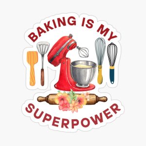 Cute Mixer & Kitchen Tools Design Sticker